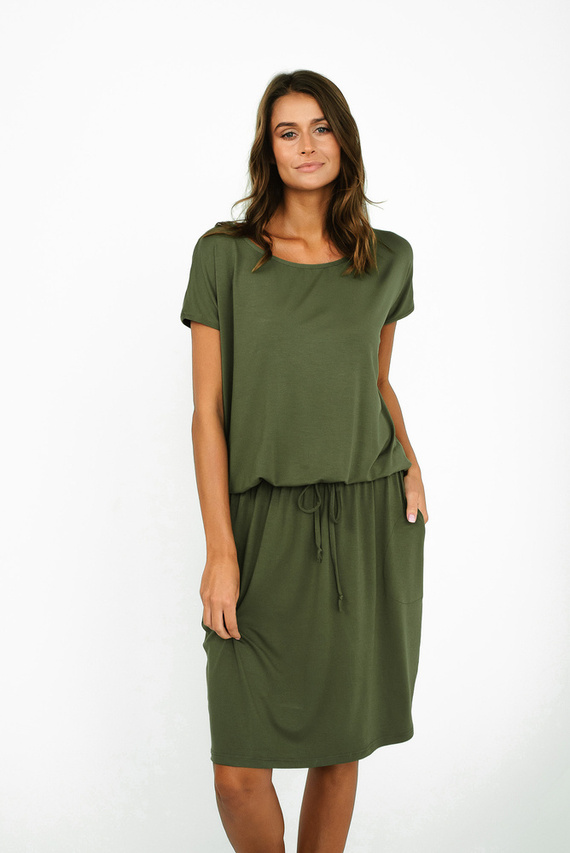 Sukienka damska Paramo Italian Fashion - khaki