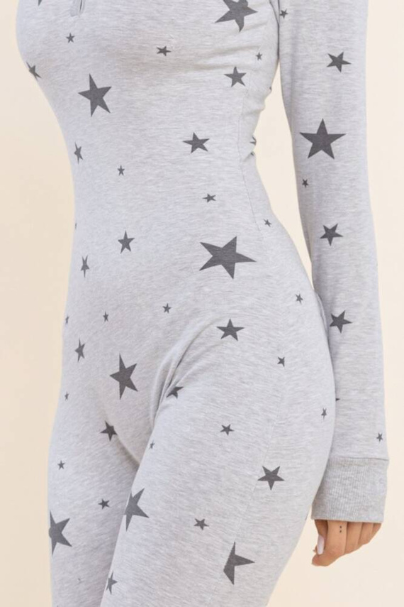 Kombinezon damski 25 Gwiazdki Bonamera szary