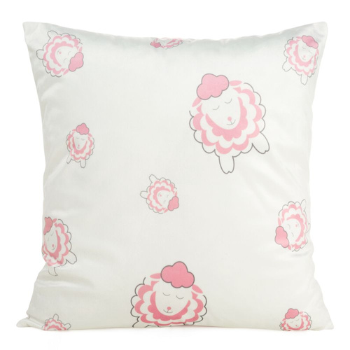 Poszewka dziecięca Kids 4 Design91 biały/pudrowy róż