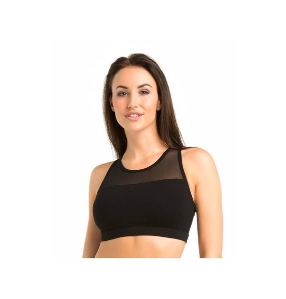 Sportowy top damski Lino Teyli - czarny