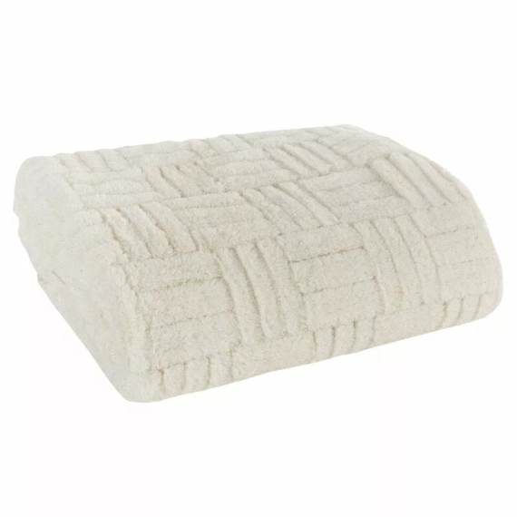 Koc świąteczny Blink 3 Eurofirany kremowy złoty