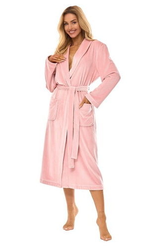 L&L Aura 2510 – długi szlafrok damski| Komfort i kobiecy styl