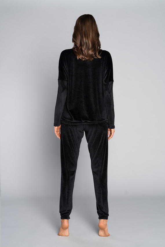 Komplet Damski dł. rękaw, dł. spodnie Juga Italian Fashion camel