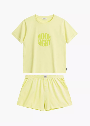 Piżama Damska NLP-487 Atlantic- limonkowy