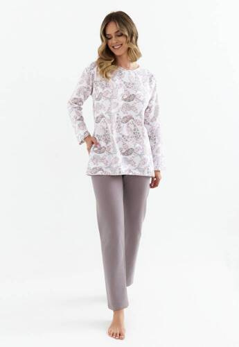 Piżama damska 430 Cana - kakao