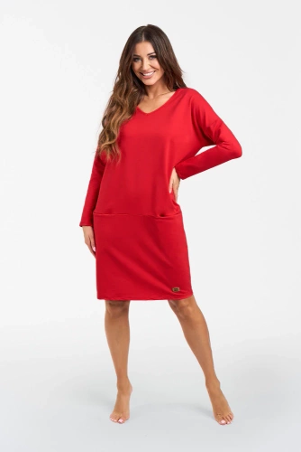 Tunika damska Karina Italian Fashion - czerwony