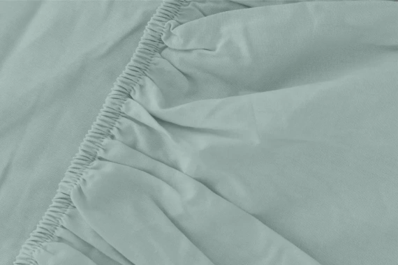 Prześcieradło z mikrofibry Poly Detexpol miętowy