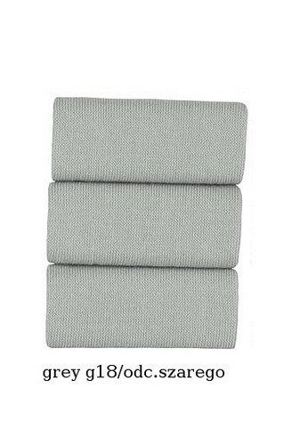 Rajstopy W28.00 Kids bawełniane gładkie - off white/ odc. kremowego