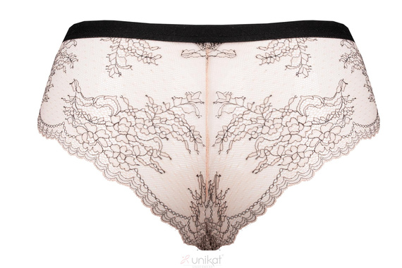 Atina Unikat bokserki damskie beżowe – komfortowe, klasyczne i eleganckie