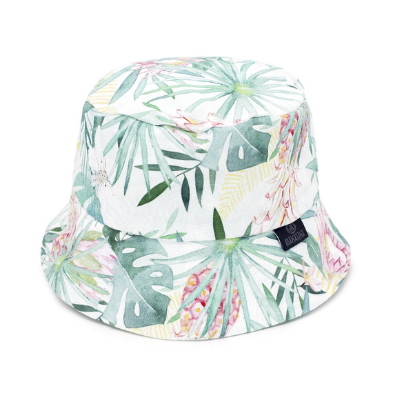 Kapelusik bawełniany Sawanna- Makaszka