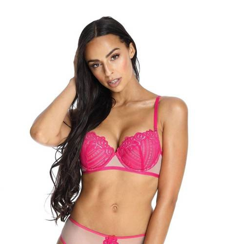 Essie Biustonosz push-up M-3401/11 Mat różowy-beżowy