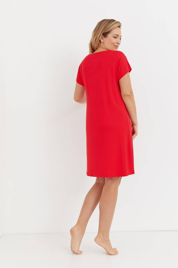 Koszula nocna 737 Velar Forex - czerwony