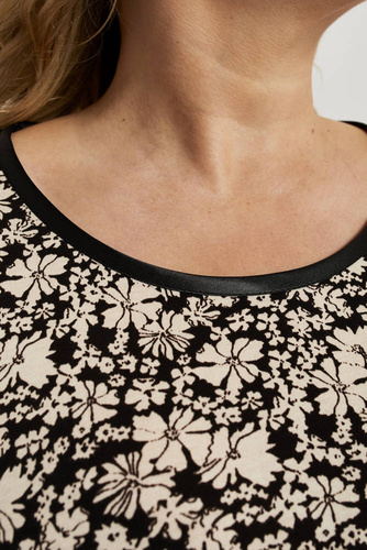 Koszula damska z długim rękawem Gujana Italia Fashion - druk