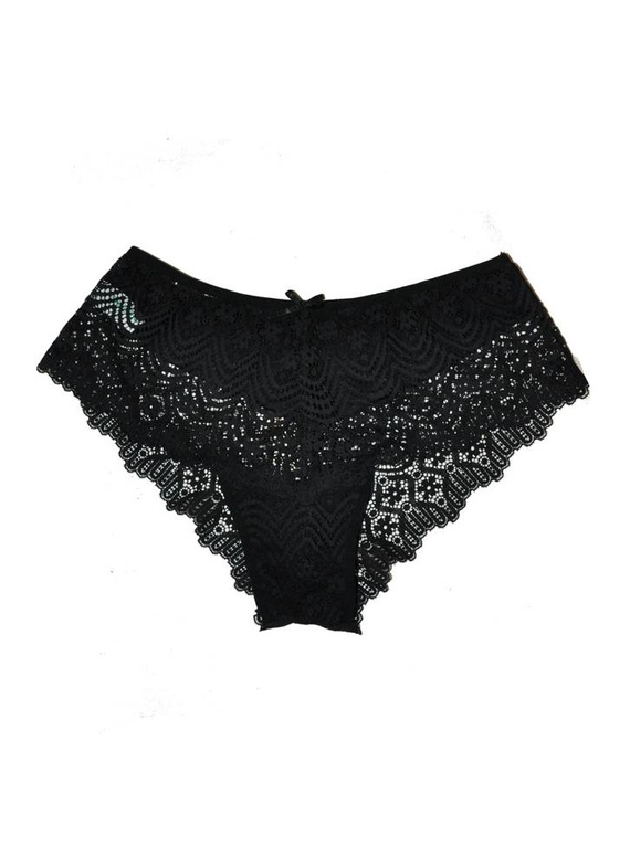 130 Szorty Figi Damskie Gabidar - czarny