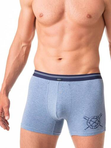 Bokserki męskie MXH 629  Key -niebieski