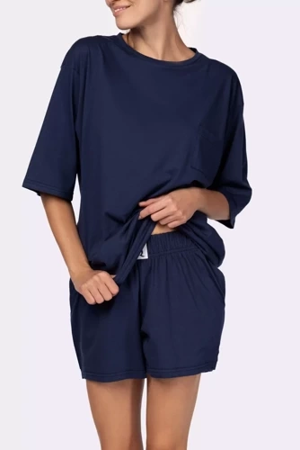 Piżama damska Joy shortsleeve Mona navy