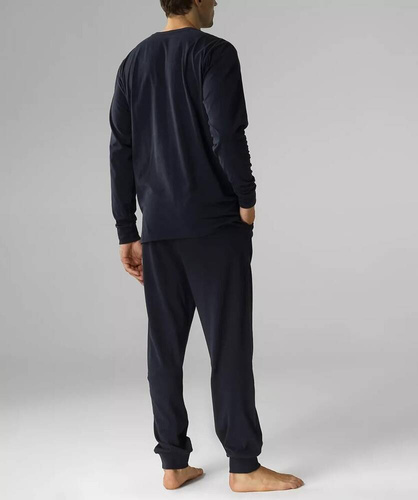 Piżama męska krótki rękaw,NMP-378  Atlantic-  granatowy