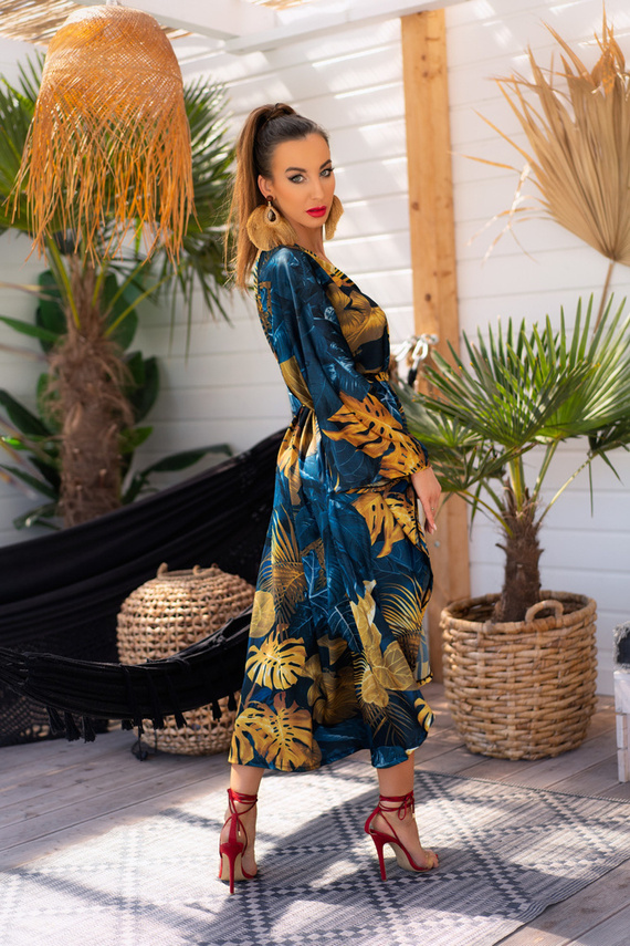 Szlafrok damski Handis Aquareel Collection LivCo Corsetti