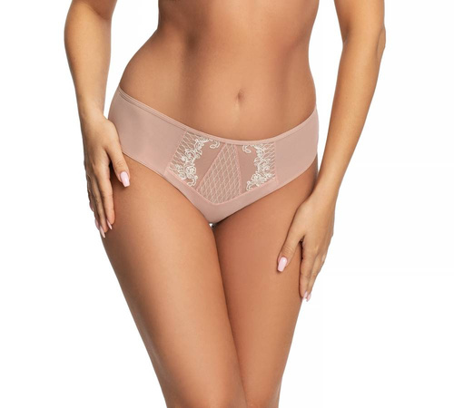 Brazyliany figi damskie K 691 Blanche Gorsenia - pudrowy różowy