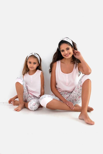 Piżama dziecięca Sheena Kids Sensis -różowy