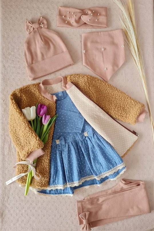 Tunika z długim rękawem 3431 Sophie Marija - turkusowy