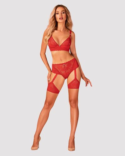 Biustonosz Belovya Bra Obsessive czerwony  