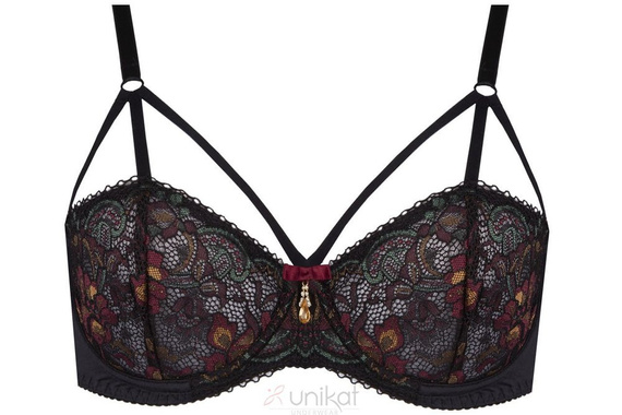 Biustonosz miękki soft Candy Unikat czarny