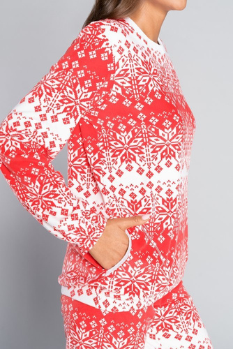 Polarowy Komplet Damski Snow Italian Fashion - szary 