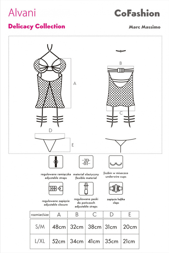 Komplet damski Alvani CF 90577 CoFashion Marc Massimo