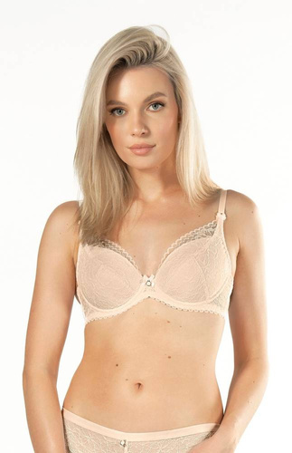 Biustonosz push-up Elisabeth Nipplex- beżowy