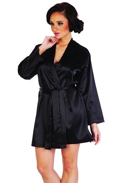 797 Classic szlafrok damski Forex - czarny