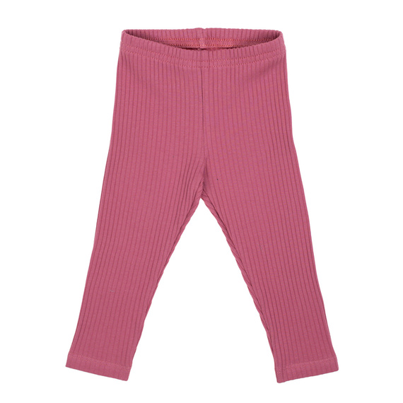 216201 Nicol Lala – legginsy dziewczęce w prążek, różowe, rozmiar 56-146