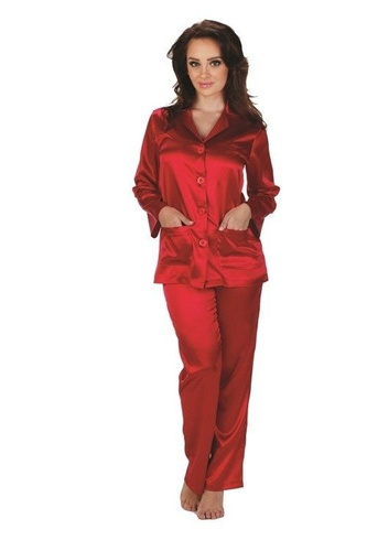 934 Classic Piżama damska Forex - czerwony