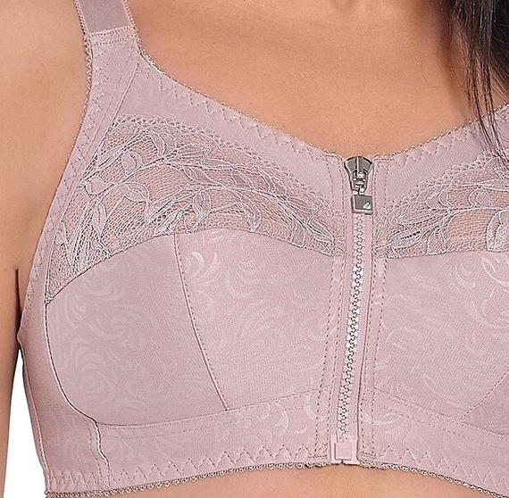 Biustonosz Miękki bez fiszbin 586 Zuza Viki - różowy