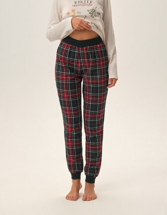 Piżama Damska 41902 Florencia Henderson -beżowy