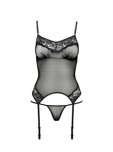 Gorset damski Melania Corset Passion czarny
