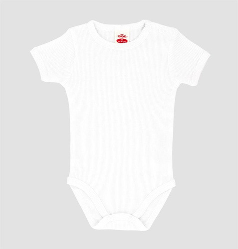 0311B Body z krótkim rękawem "BIAŁE" Makoma 