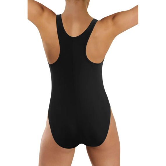 BW 728 Strój kąpielowy jednoczęściowy Sesto Senso czarny