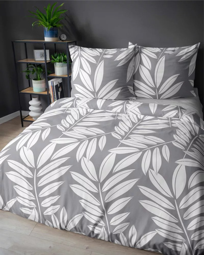 Pościel bawełniana 4964A liście Detexpol 