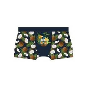 Bokserki męskie 280/218 Coconut Tattoo Cornette - granatowy