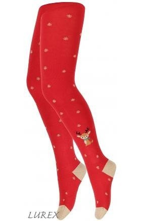 Rajstopy Świąteczne Wola Kids W28.155  2-6 lat - granat 960