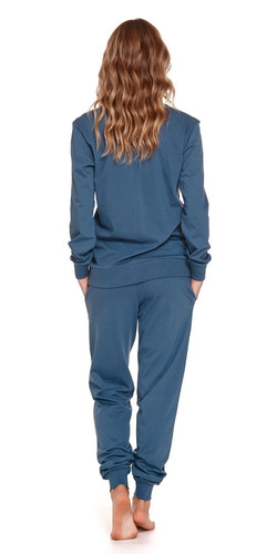 Piżama Damska 4349 Doctor Nap - deep blue