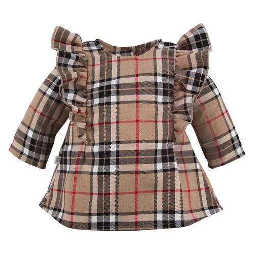 Sukienka z długim rękawem Ceremony Eevi - kratka