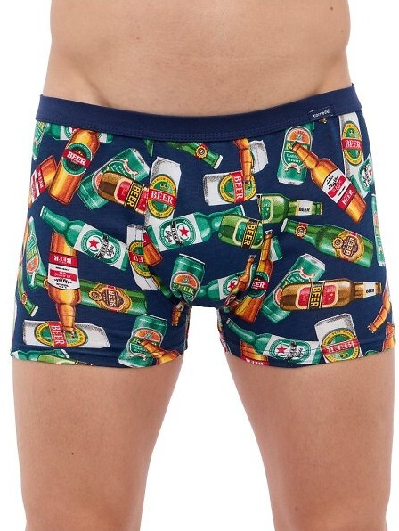 Bokserki męskie Tattoo 280/236 Bottles Cornette zielony