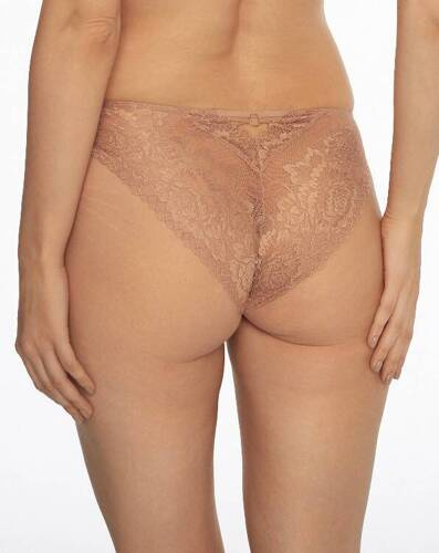 Figi damskie 41330 Allysa Henderson - beżowe