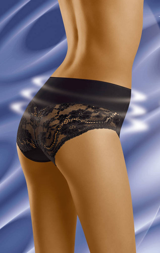 Misteria figi damskie Wol-Bar -czarny