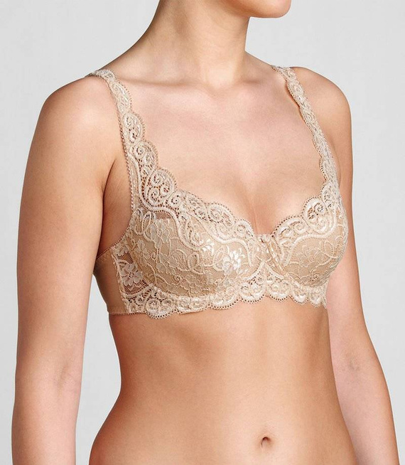 Biustonosz usztywniany Amourette 300 WHP Triumph cielisty beżowy