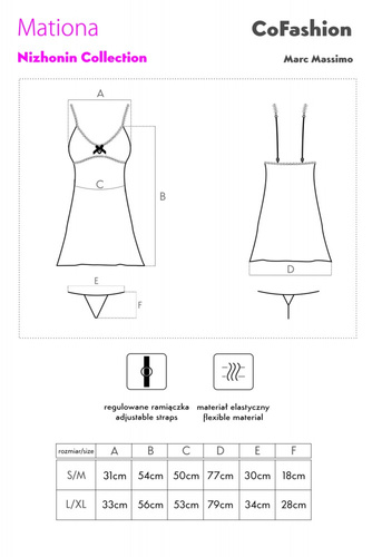 Komplet bielizny Mationa CF 90463 CoFashion Marc Massimo