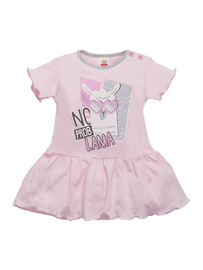 "LAMA" Sukienka niemowlęca Makoma różowy