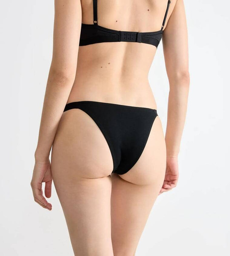 Figi Damskie Casual Tiny tanga Sloggi Go - black